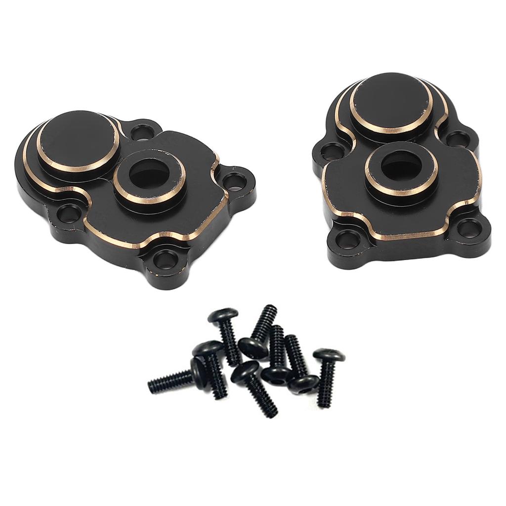 2PCS RC Front Rear Portal Axle Door Side Gear Cup Cover RC Front Rear Axle Parts for FMS 124 FCX24