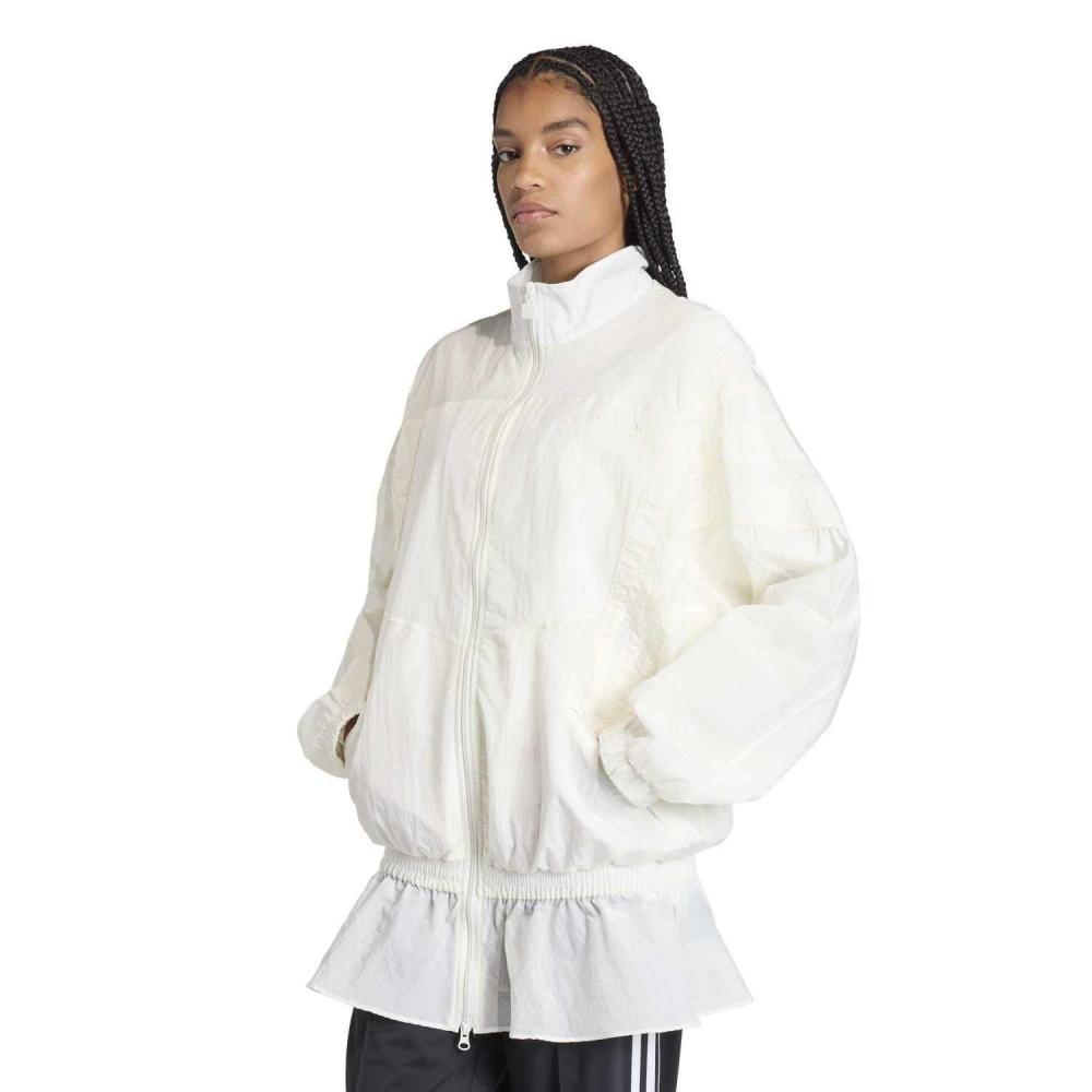 Adidas W Santiago Woven Tracktop Kc9132 offWhite M