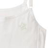 Gunze Pied Clair Camisole with Mesh and Double Chest New Size 160 (Girls) Pads, White,