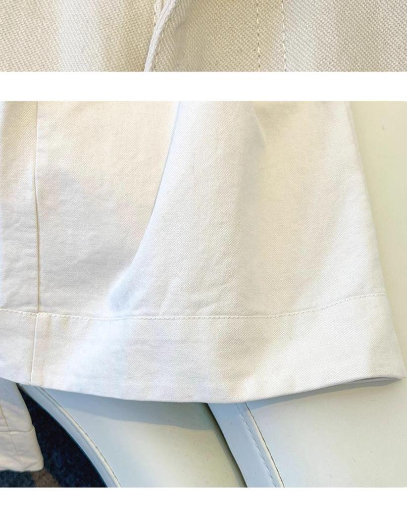 Women's Khaki High-Waisted Wide-Leg Pants - 2025 Autumn/Winter Slimming Versatile Casual Suit