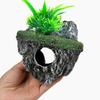 Landscape Hallowed Cave Hideouts Fish Tanks Decorations for Aquariums Terrarium Shrimp Caverns Stone Ornaments