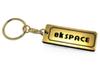 EK Space Gold Black Double Ring Acrylic Original Keychain B11a Model Custom Parts A-551-1 & Early/Late