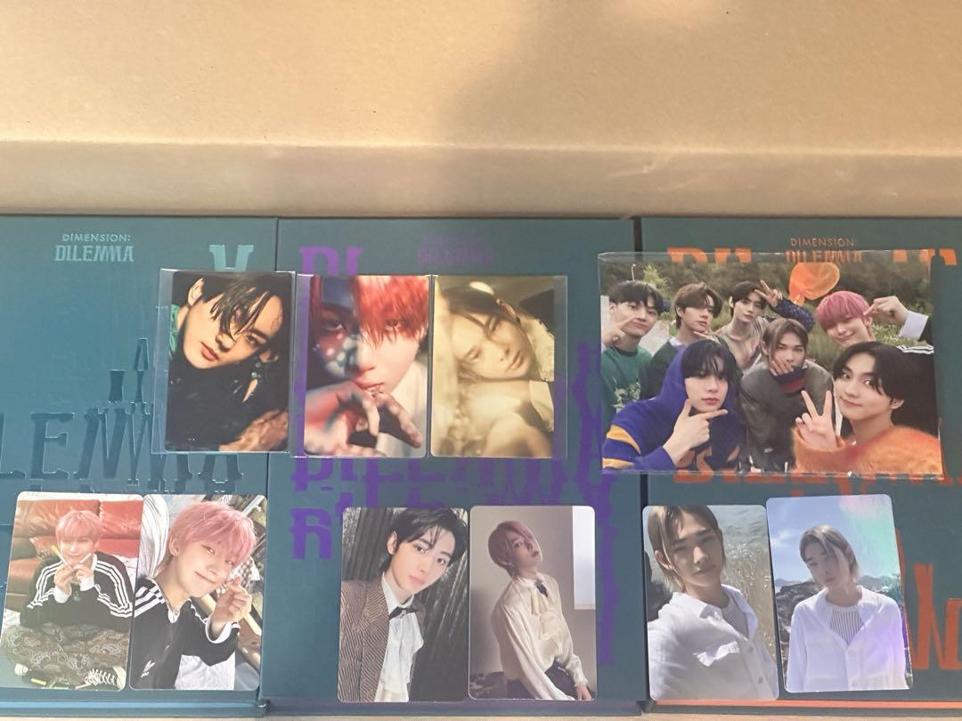 

[USED] ENHYPEN DILEMMA 3 CDs with trading card and poster