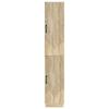 Cabinet Set 2 pcs Sonoma Oak Wood Based Panel