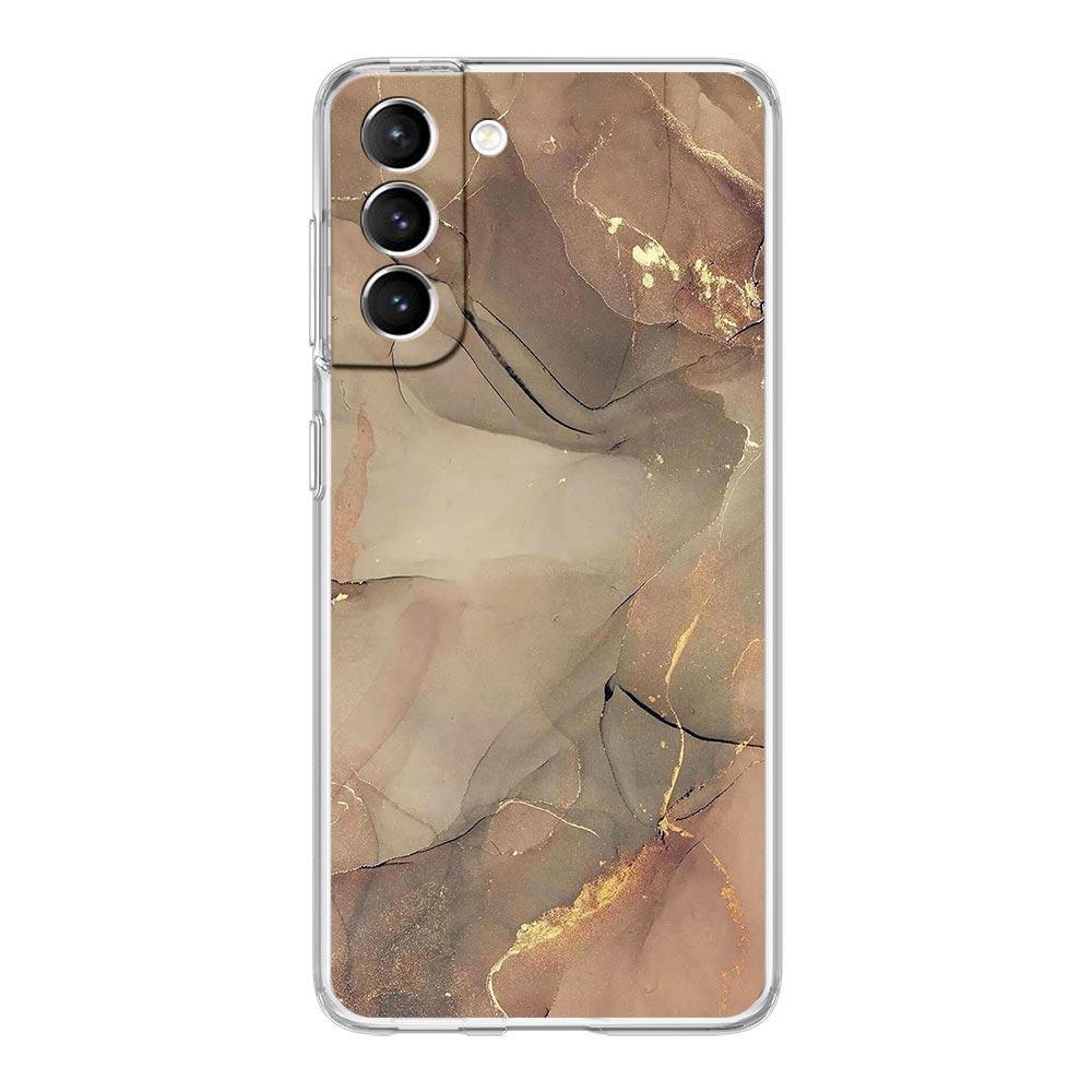 Marble Art Fashion Phone Case For Samsung Galaxy S21 Plus S20 FE S22 Ultra 5G S10E S10 S9 S8 Note 20 10 Lite Clear Cover Shell