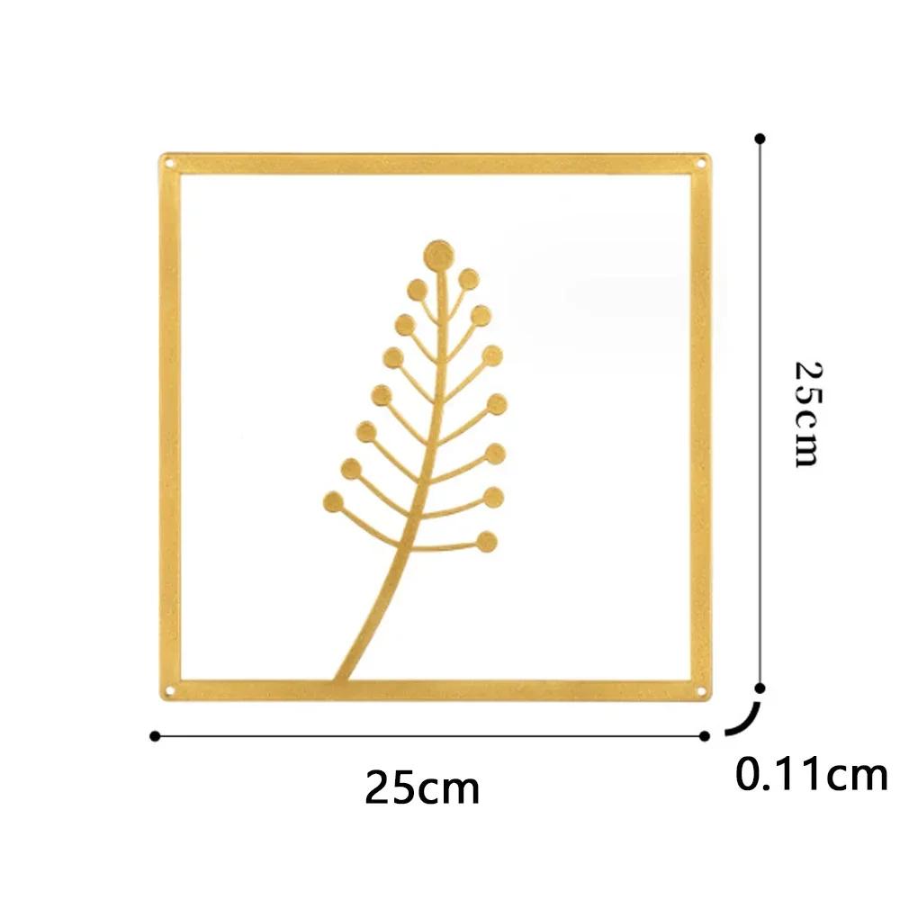 

1 шт. скандинавский цветок металл настенное искусство макраме настенный кулон декор для гостиной подвесной декор аксессуары креативный современный карниз подарок