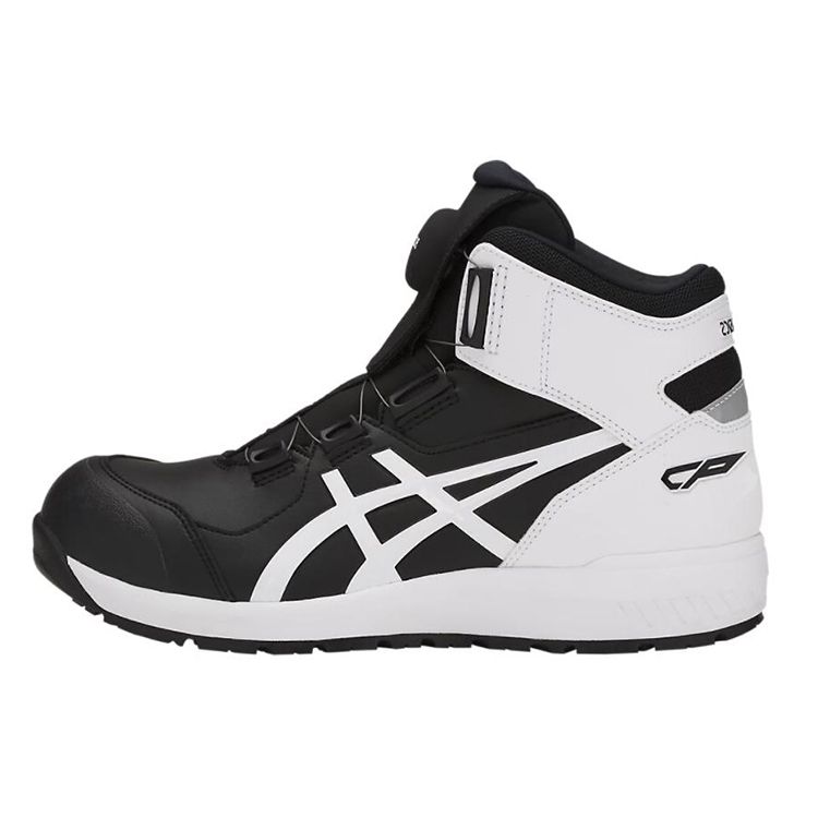 Asics Winjob CP304 Boa Скользкие Устойчивые Прочные Велосипедные Туфли Мужские Обувь Черный Белый 1271A030-001 43.5