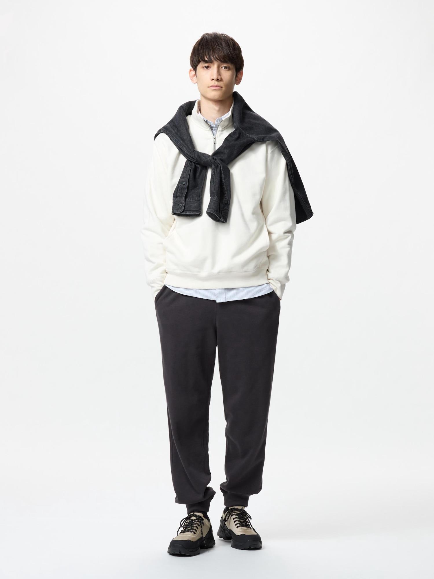 

Спортивные брюки Uniqlo Japan, длинные, длина 68 74 см 08 DARK GRAY/XL