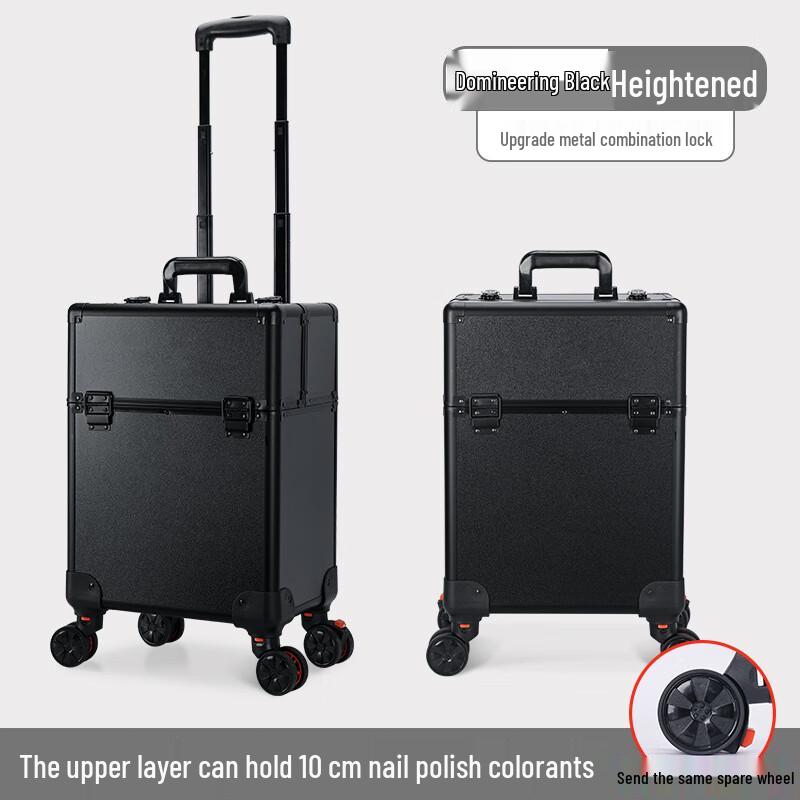 Professional Rolling Makeup Artist Travel Case