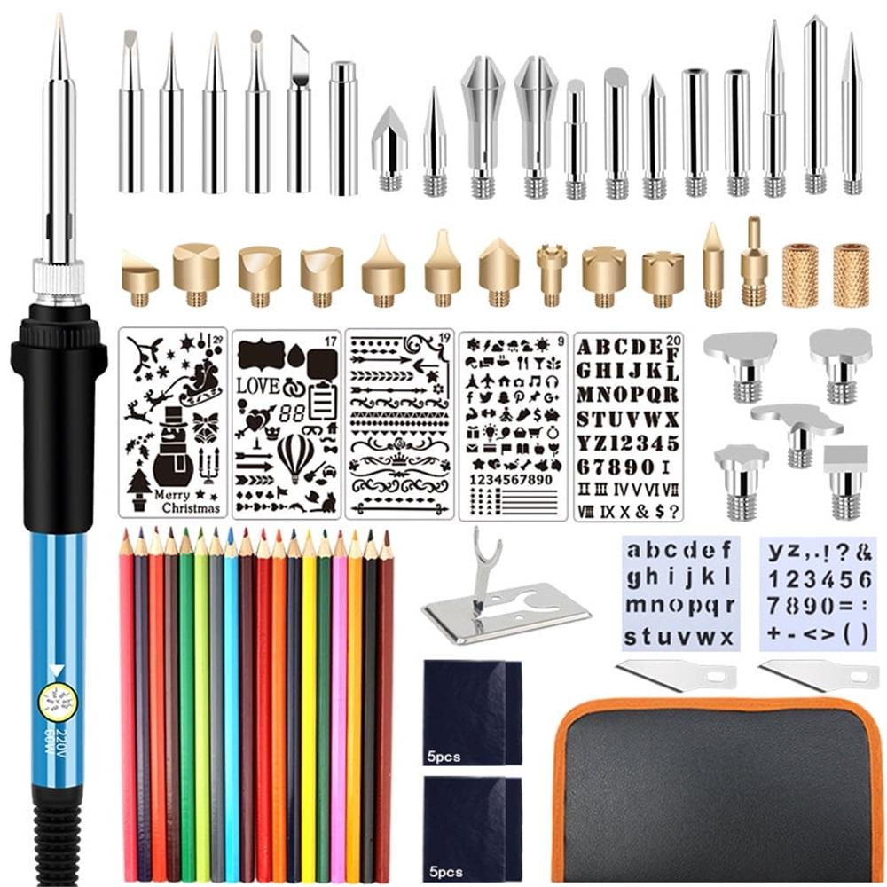

Wood carving set, 79 wood carving tools, professional wood carving pens for relief carving and welding