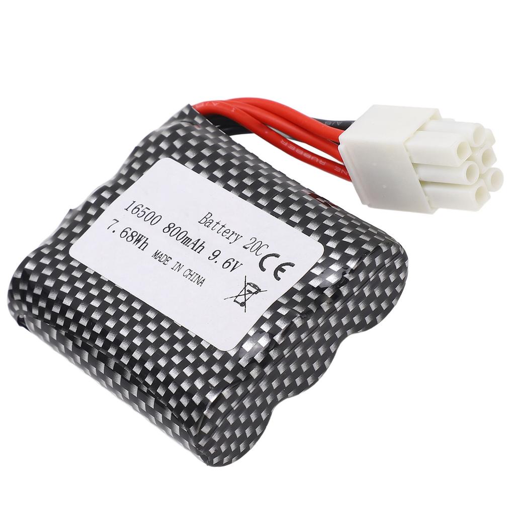 9.6V RC Car Battery 800mAh High Rate Portable Lithium Battery Pack for S911 S912 9115 9116 Remote