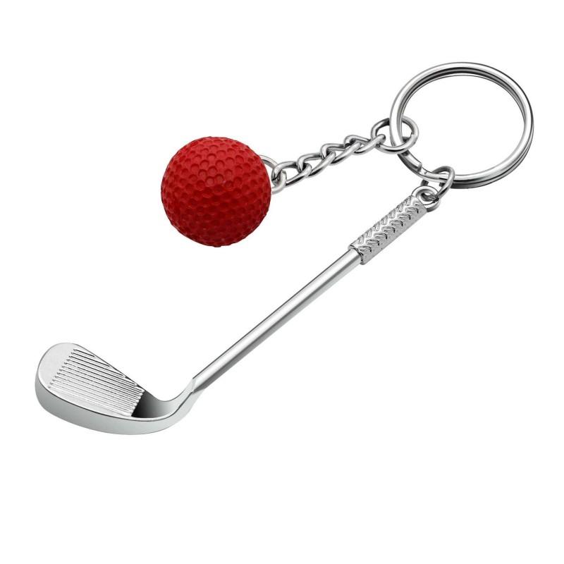 Golf Ball Key Chain Pendant: Add a Sporty Touch To Your Look! Perfect Gift for Golf Enthusiasts