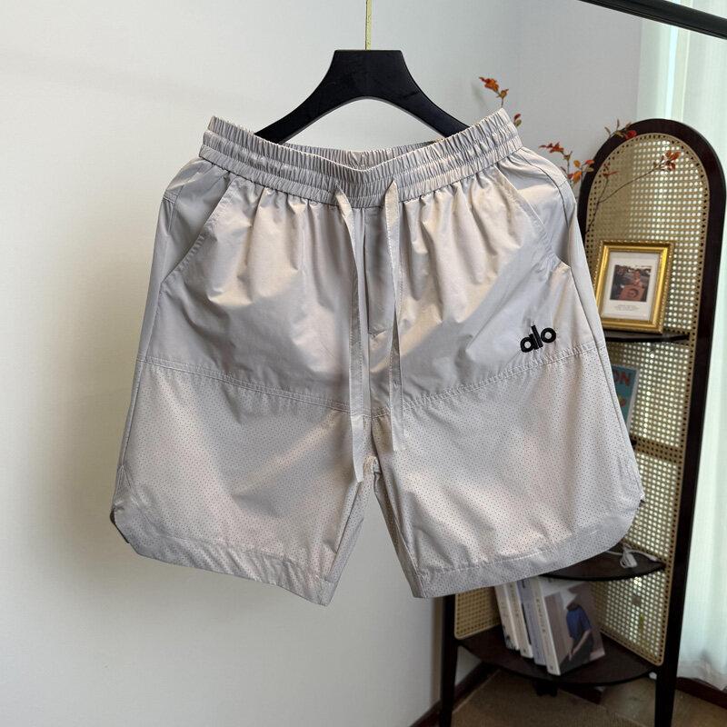 

Men s Quick-Dry Shorts, Summer Five-Point Pants, Straight-Leg, Thin Style, Outdoor Casual Cropped Trousers for Men M