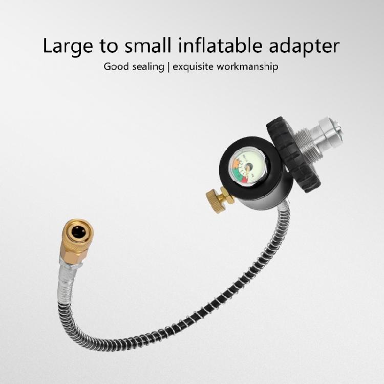 5/8inch Station Cylinder Refill Adapter DIN Fill Station Scubas Cylinder Regulator Big Gas Cylinder To Small Cylinder