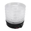 Food Dehydrator Black ABS Fruit Vegetables Meat Touch Control Food Air Dryer for Home