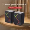 USB Power Mini Speaker With Dynamic LED Lighting For Desktop Gaming And Multimedia Use