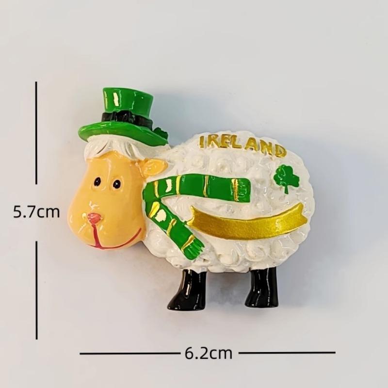 Irland Kühlschrankaufkleber Edinburgh Reise Souvenirs Kleeblatt Kühlschrankmagnete Heimdeko Hochzeitsgeschenke