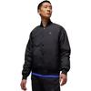 Jordan Sport Varsity Jackets Men's Black Baseball Collar Moderate Other DV9792-010