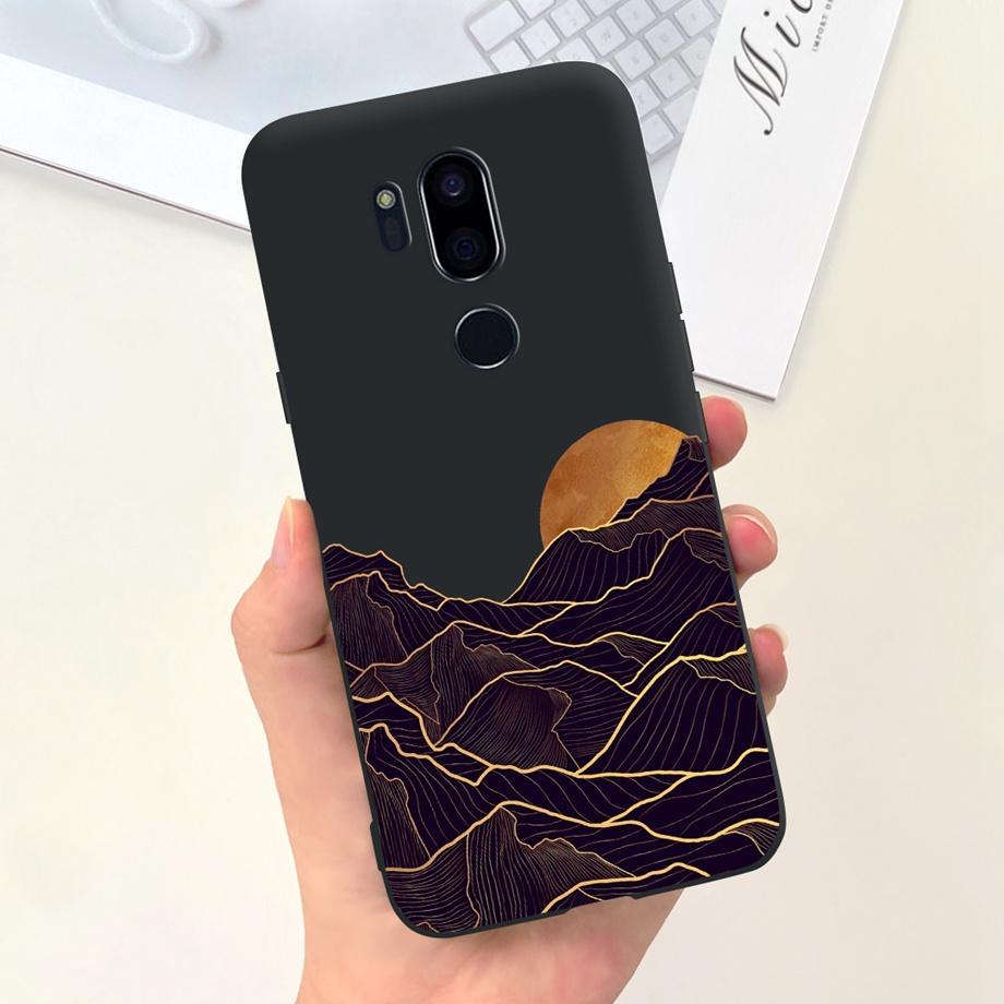 For LG G7 ThinQ G7 Plus Case Luxury Soft Silicone TPU Bumper Phone Cover for LG G6 G6+ Plus Capa Panda Rabbit Goothic Style Case