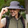 Outdoor Bucket Hat Wide Hat with Brim Fishing Dual