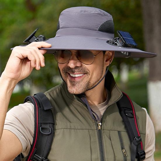 Outdoor Bucket Hat Wide Hat with Brim Fishing Dual