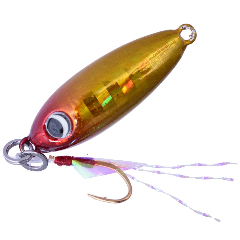 Major Craft Nano Ajimetal 2.0г #03 Красно-золотой (Кеймура) 2.0g красный