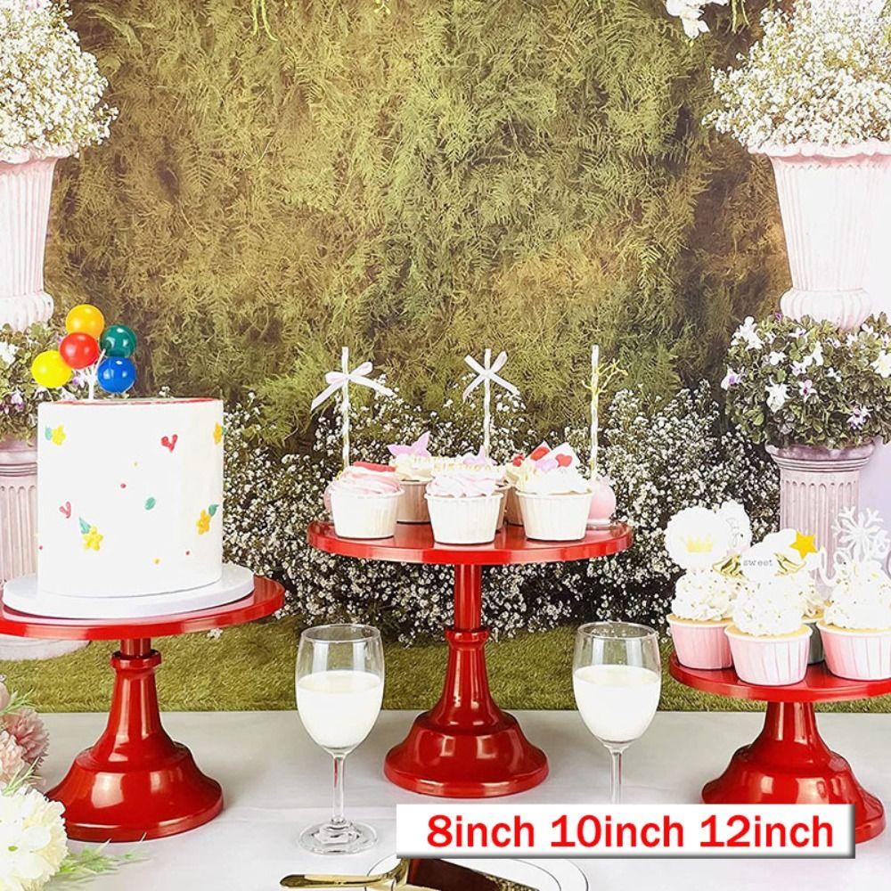 Craft Easy Use Afternoon Tea Party Dessert Tray Cake Stand Dessert Display Table High-footed Tray