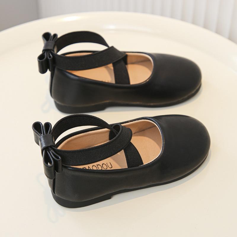 Zapatos de Baile para Niñas y Bailarinas de Princesa Zapatos de Cuero para Niños para Actuaciones, Zapatos de Suela Blanda de Boca Baja para Niños Pequeños y Jóvenes