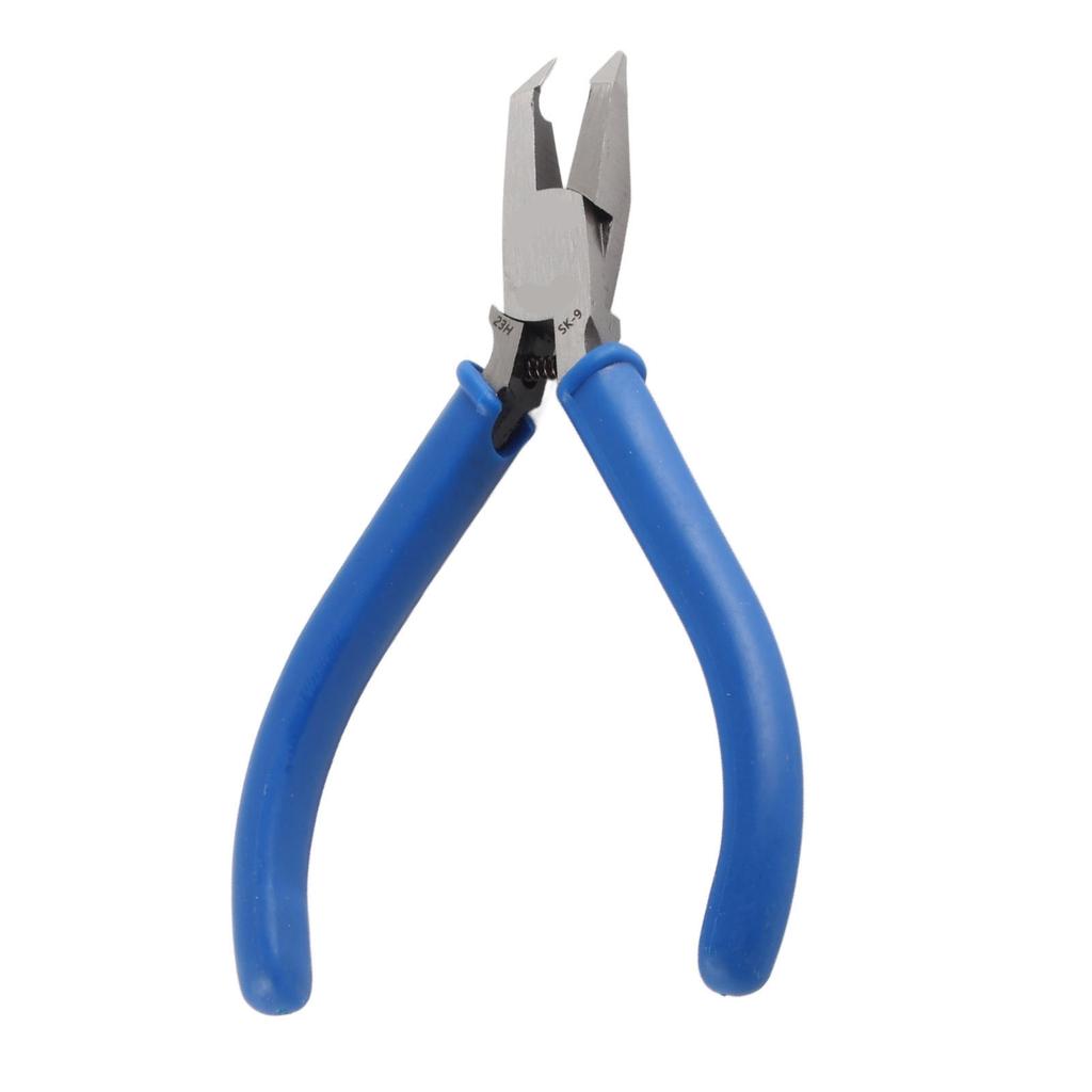 4.5 Inch Pliers Micro Flush Cutter Spring Load Wire Cutting Pliers for 1.5mm Resin Plastic Copper Iron Wires