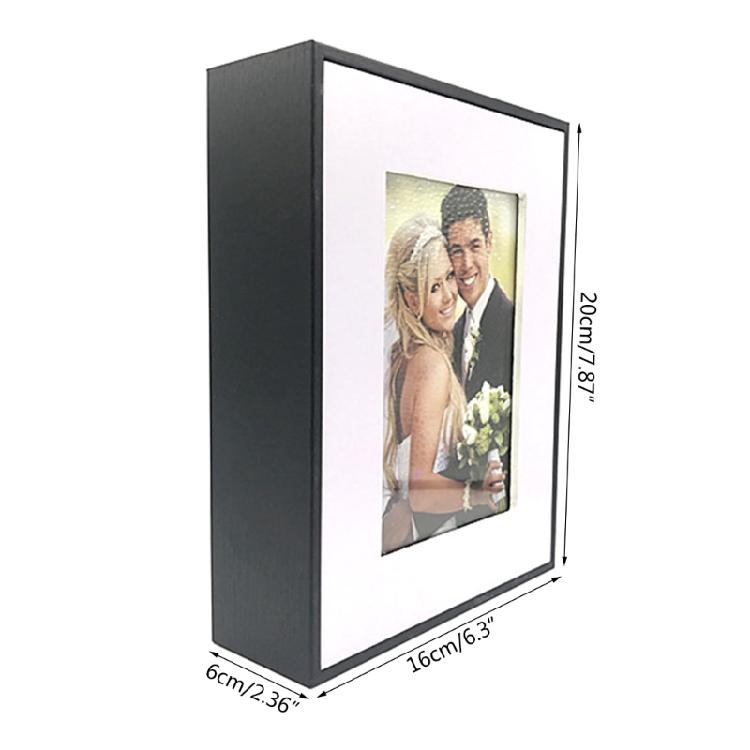 Photo Frame Secret Money Banks Hidden Picture Holder Safe Box Secret Compartment