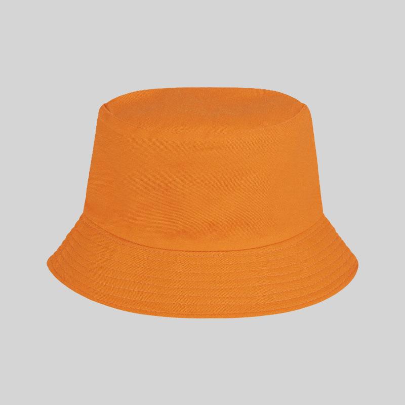

Basic Solid-Color Boater Hat: Classic Unisex Foldable Sun Hat, Unisex Casual Breathable Beach Hat for Everyday Wear помаранчевий