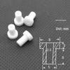 Nylon Wear-Resistant Insulating Step Washer Bolt Liner - Male-Female Screw Bushing