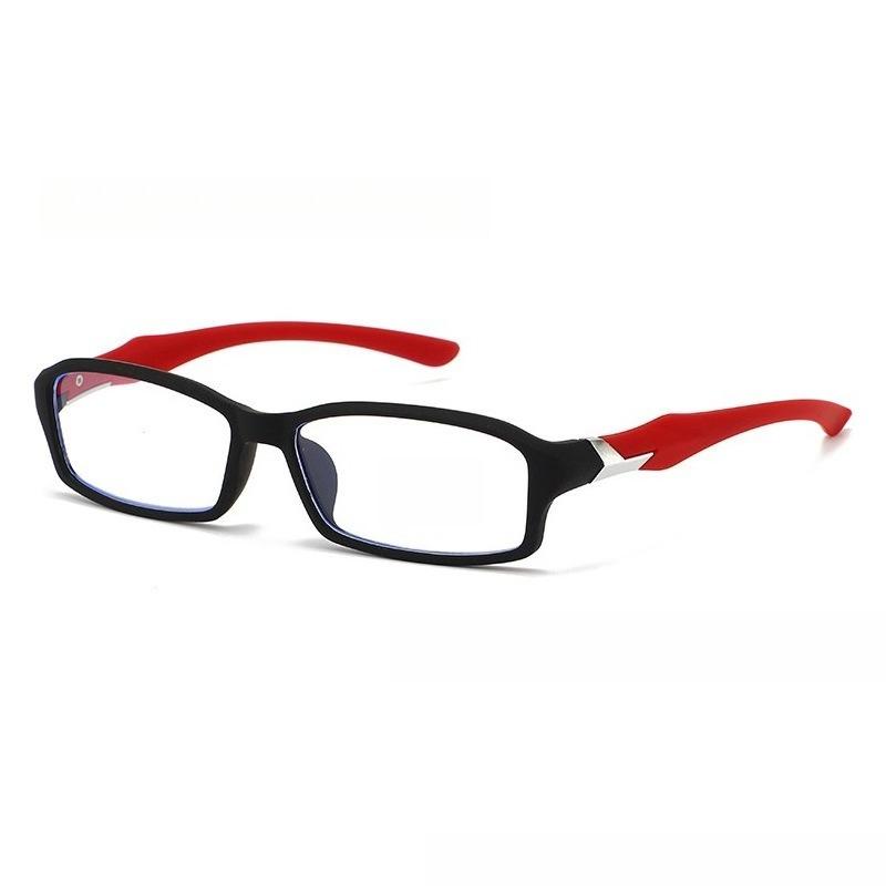 Sports Style Square Frame Anti Blue Light Presbyopia Eyewear Fashionable High Definition Reading Glasses Diopter +1.0 To +4.0
