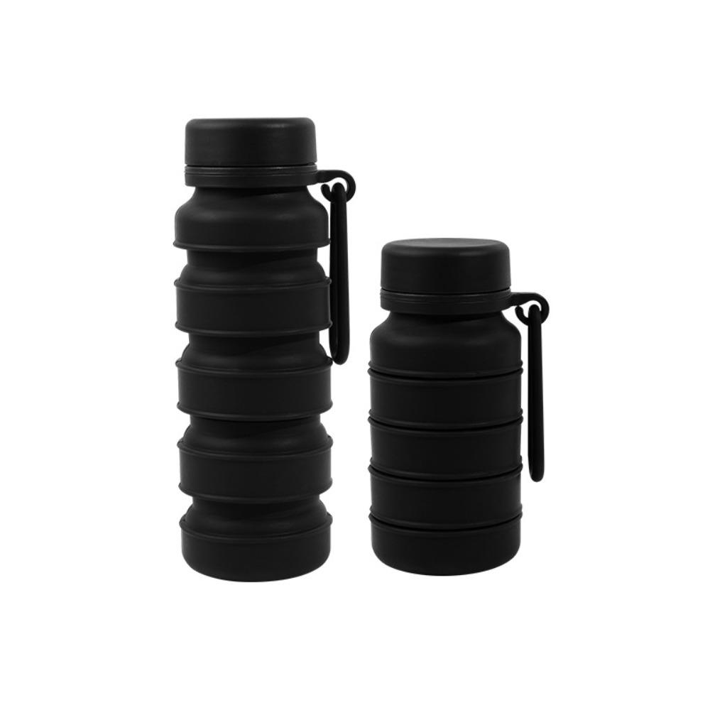 Portable Foldable Silicone Water Bottle Reuseable Collapsible Water Cups  Camping