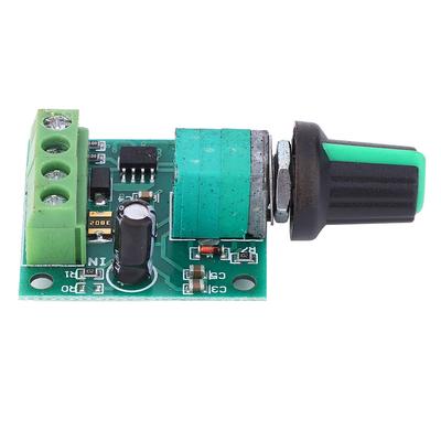 Regolatore di Velocità per Motore DC PWM 1.8-15VDC 1803BK Controller di Regolazione Motore 30W