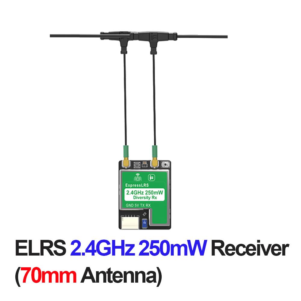 IFlight 2.4GHz/900MHz ExpressLRS ELRS Gerçek Çeşitlilik Alıcısı Çift Antenli Çeşitlilik Uzun Menzilli Alıcı