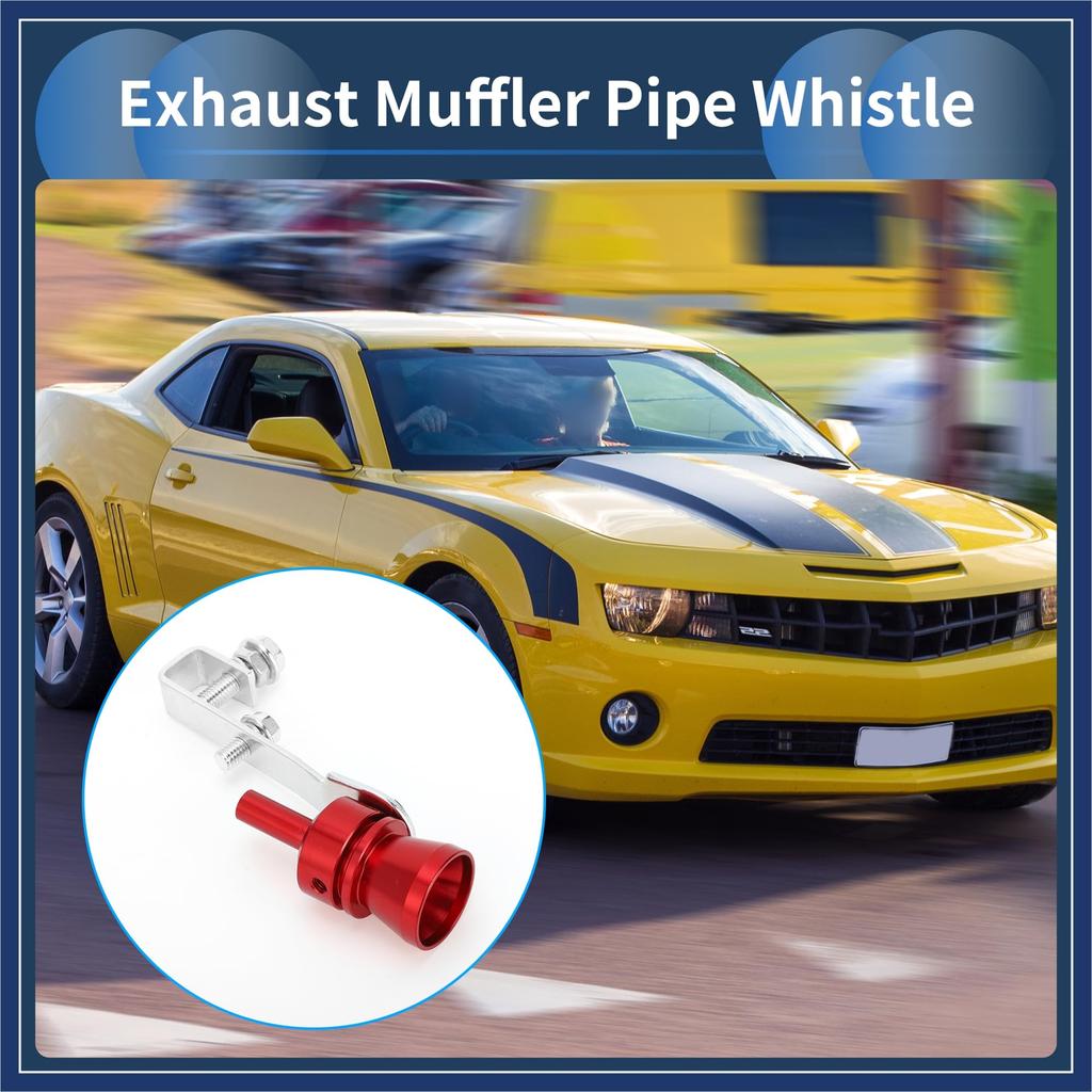 ARISELIFT Turbo Sound Muffler Whistle Sports Car Sound Reproduction Displacement