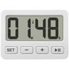 Tfa dostmann 60.2036.02 à quartz réveil blanc heures de réveil 1 1 minuterie
