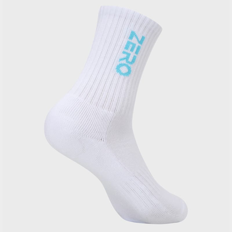CLOUD ZERO ZERO Crew Socks (2P) (0097050) CZFAF1SC902SB-WHITE