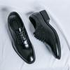 Men Dress Shoes Men's Leather Breathable Formal Business Derby Shoes Man Casual Shoes