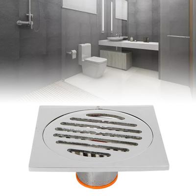 Stainless Steel Shower Drain Self-Sealing Shower Floor Drain Durable Floor Drain  Laundry Room