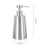1Pcs Press Pump Lotion Bottle Portable Stainless Steel Liquid Soap Shampoo Dispenser Container Lotion Dispenser