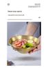 304 Stainless Steel Double Layer Heat-Insulated Ramen and Soup Bowl - Large Gold Noodle Mixing Bowl