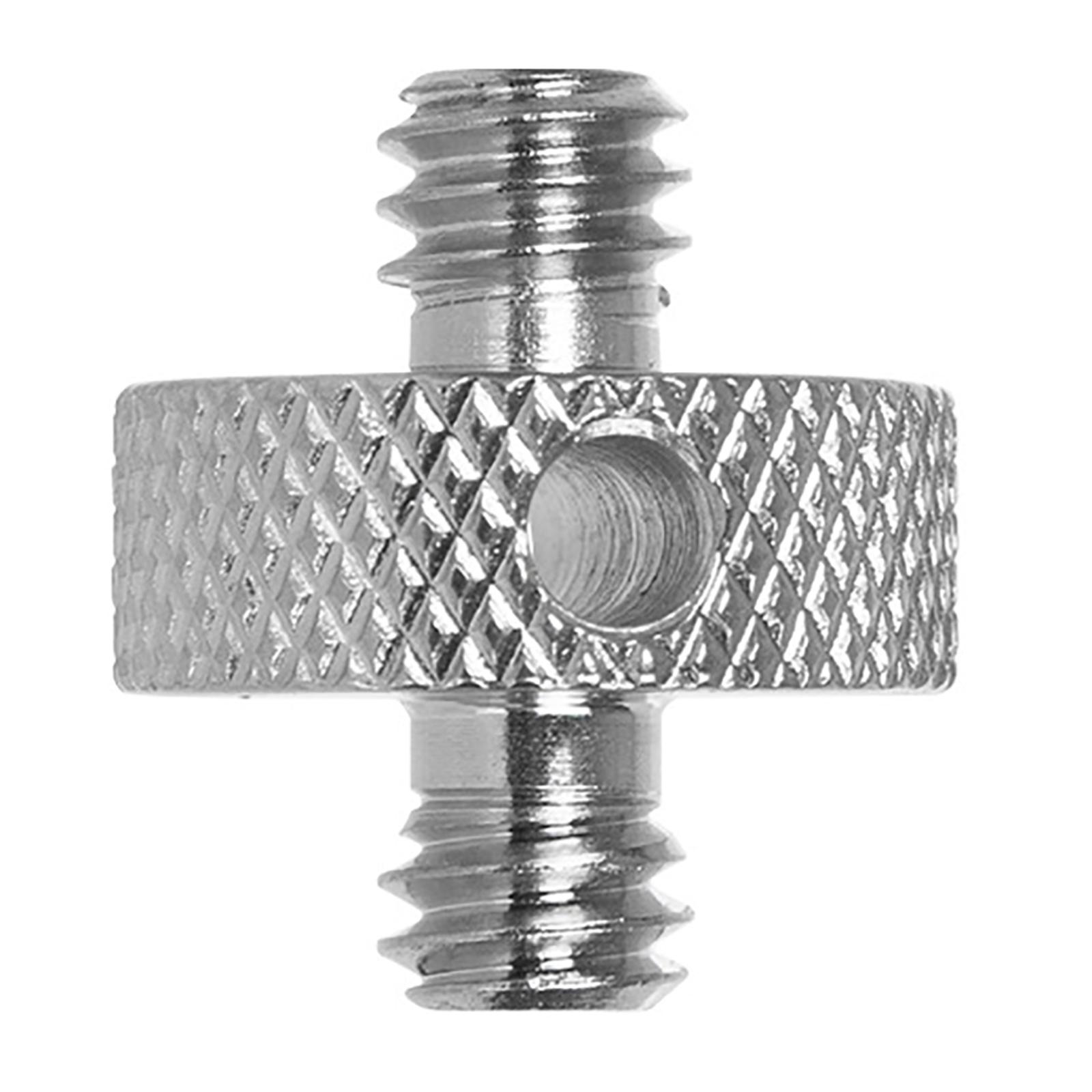 

1/4 Male to 1/4 Male Threaded Tripod Screw Adapter 1/4 to 3/8 3/8 to 3/8 for Camera Tripod Mic Stand Mount Light Stand A