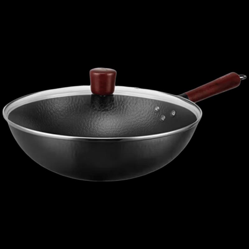 SUPOR 32cm Refined Iron Wok