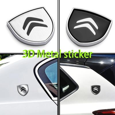 1pc Metal Car Badge Emblem Body Window Fuel Tank Cap Decoration Stickers For C1 C3 C4 Grand Picasso C5 Auto Accessories