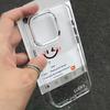 Simple Love Smile Is Suitable for iPhone17ProMax Transparent Mobile Phone Case Apple 16 Soft Case 14/13 Anti-drop X