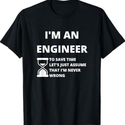 IK BEN Een Ingenieur Grappig Sarcastisch Ingenieurs T-shirt