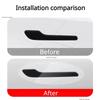 For Tesla Model 3 Y Juniper 2021-2025 Door Handle Scratch Protector-Inverted Door Handle Paint Protective TPU Film Car Clothing