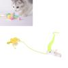 Hanging Door Cat Toy Hook Design Reduce Loneliness Jump Exercise Interactive Cat Toys Stretchy Rope